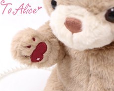 画像8: 【ToAlice】P816 StrawberryBearぬいぐるみショルダーバッグ (8)