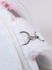 画像6: 【Last one】【ToAlice】P834ゆめかわうさぎフェイス２Wayバッグ (6)