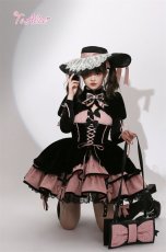 画像19: 【ToAlice】P869パールキルティングビッグリボンバッグ (19)