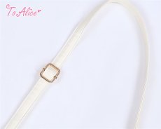 画像6: 【To Alice】P870ぷっくりパールキルティングビッグリボンバッグ (6)