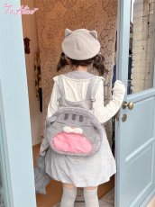 画像4: 【送料無料】P962オリジナルネコちゃん2Wayフェイスバッグ《予約受付》 (4)