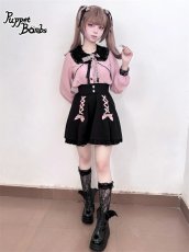 画像8: 【Puppet Bombs】Q10 レースアップハイウエストスカート【50%OFF】 (8)