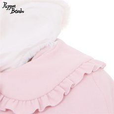 画像4: 【PuppetBombs】Q103 ケープ付きスカラップリボンコート (4)