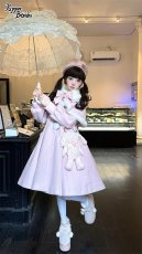 画像49: 【PuppetBombs】Q103 ケープ付きスカラップリボンコート (49)