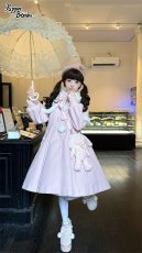 画像46: 【PuppetBombs】Q103 ケープ付きスカラップリボンコート (46)