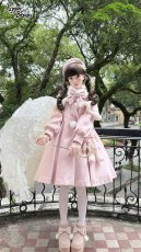 画像39: 【PuppetBombs】Q103 ケープ付きスカラップリボンコート (39)