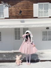 画像34: 【PuppetBombs】Q103 ケープ付きスカラップリボンコート (34)