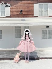 画像33: 【PuppetBombs】Q103 ケープ付きスカラップリボンコート (33)