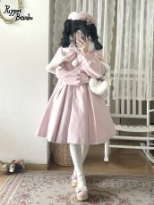 画像12: 【PuppetBombs】QS44 リボン×ファーベレー帽 (12)