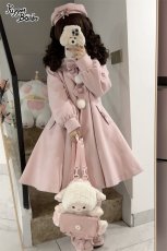 画像14: 【PuppetBombs】QS44 リボン×ファーベレー帽 (14)