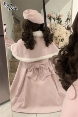 画像27: 【PuppetBombs】Q103 ケープ付きスカラップリボンコート (27)