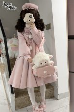 画像18: 【PuppetBombs】QS44 リボン×ファーベレー帽 (18)