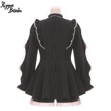 画像2: 【PuppetBombs】Q104 リボンデコセットアップ【30%OFF】 (2)