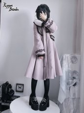 画像7: 【PuppetBombs】Q106 ハートレース＆ティペット付きコート (7)