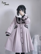 画像6: 【PuppetBombs】Q106 ハートレース＆ティペット付きコート (6)