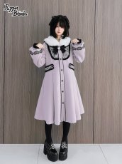 画像13: 【PuppetBombs】Q106 ハートレース＆ティペット付きコート (13)