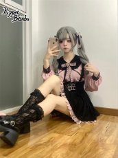 画像14: 【Puppet Bombs】QS1 レースリボンハートヘアクリップ【50%OFF】 (14)