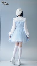 画像12: 【Last one】【Puppet Bombs】Q111 チェック切り替えセーラーワンピース【30％OFF】 (12)