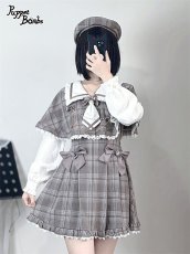画像19: 【Last one】【PuppetBombs】Q112 探偵チェックワンピースセット (19)