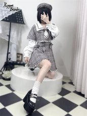 画像30: 【Last one】【PuppetBombs】Q112 探偵チェックワンピースセット (30)