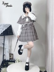 画像22: 【Last one】【PuppetBombs】Q112 探偵チェックワンピースセット (22)