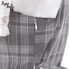 画像6: 【Last one】【PuppetBombs】Q112 探偵チェックワンピースセット (6)