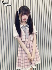 画像9: 【PuppetBombs】Q118 チェックセットアップ風ワンピース【30%OFF】【期間限定】 (9)