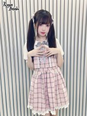 画像10: 【PuppetBombs】Q118 チェックセットアップ風ワンピース【30%OFF】【期間限定】 (10)