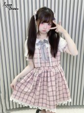 画像8: 【PuppetBombs】Q118 チェックセットアップ風ワンピース【30%OFF】【期間限定】 (8)