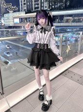 画像8: 【PuppetBombs】Q119 レース切り替えフリルブラウス (8)