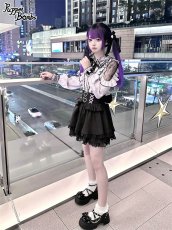 画像10: 【PuppetBombs】Q119 レース切り替えフリルブラウス (10)