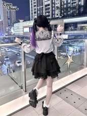 画像15: 【PuppetBombs】Q119 レース切り替えフリルブラウス (15)