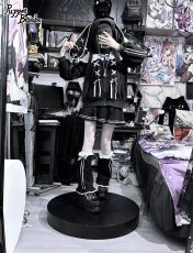 画像28: 【PuppetBombs】Q14オープンショルダーレースアップパーカー (28)