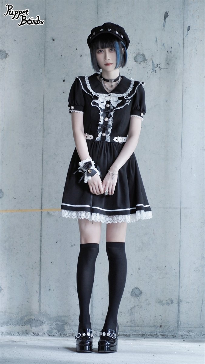 画像9: 【Puppet Bombs】QZ17 ビジューデコハイヒールパンプス【30％OFF】 (9)