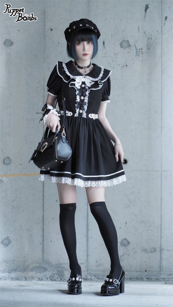 画像10: 【Puppet Bombs】QZ17 ビジューデコハイヒールパンプス【30％OFF】 (10)