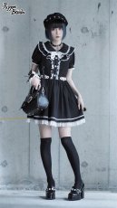 画像10: 【PuppetBombs】Q143 リボンデコパフ袖ワンピース【30%OFF】【期間限定】 (10)
