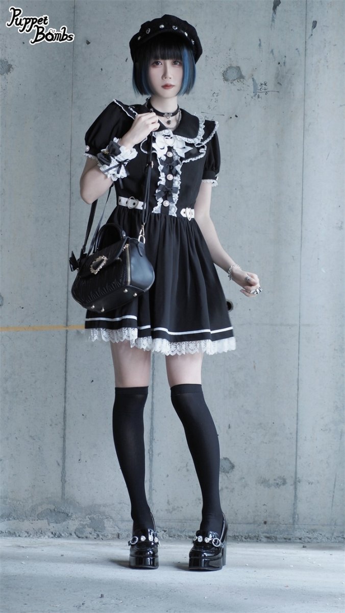 画像11: 【Puppet Bombs】QZ17 ビジューデコハイヒールパンプス【30％OFF】 (11)