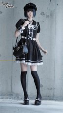 画像9: 【PuppetBombs】Q143 リボンデコパフ袖ワンピース【30%OFF】【期間限定】 (9)