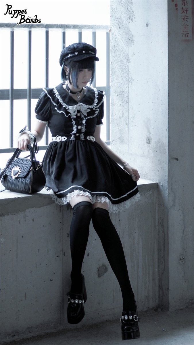 画像14: 【Puppet Bombs】QZ17 ビジューデコハイヒールパンプス【30％OFF】 (14)