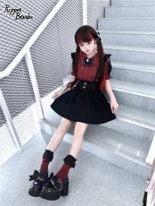 画像11: 【PuppetBombs】Q147 ダブルリボンサス付きスカート (11)