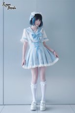 画像6: 【PuppetBombs】Q148 ハートくり抜きセーラートップス (6)