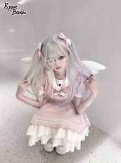 画像15: 【PuppetBombs】Q156 天使のティアードセーラーワンピース【30%OFF】【期間限定】 (15)