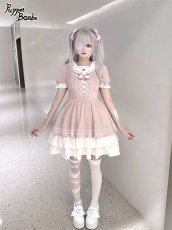 画像7: 【PuppetBombs】Q156 天使のティアードセーラーワンピース【30%OFF】【期間限定】 (7)