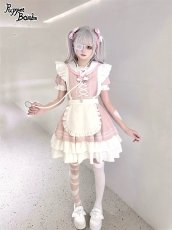 画像12: 【PuppetBombs】Q156 天使のティアードセーラーワンピース【30%OFF】【期間限定】 (12)