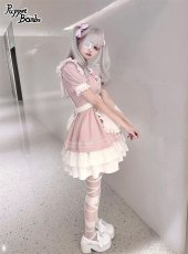 画像8: 【PuppetBombs】Q156 天使のティアードセーラーワンピース【30%OFF】【期間限定】 (8)