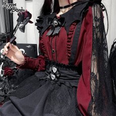 画像10: 【Puppet Bombs】Q163 コルセット風サス付きスカート【30%OFF】 (10)