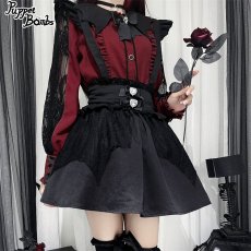 画像11: 【Puppet Bombs】Q163 コルセット風サス付きスカート【30%OFF】 (11)