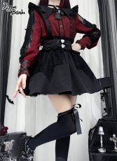 画像13: 【Puppet Bombs】Q163 コルセット風サス付きスカート【30%OFF】 (13)