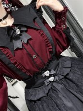 画像9: 【Puppet Bombs】Q163 コルセット風サス付きスカート【30%OFF】 (9)