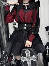 画像12: 【Puppet Bombs】Q163 コルセット風サス付きスカート【30%OFF】 (12)